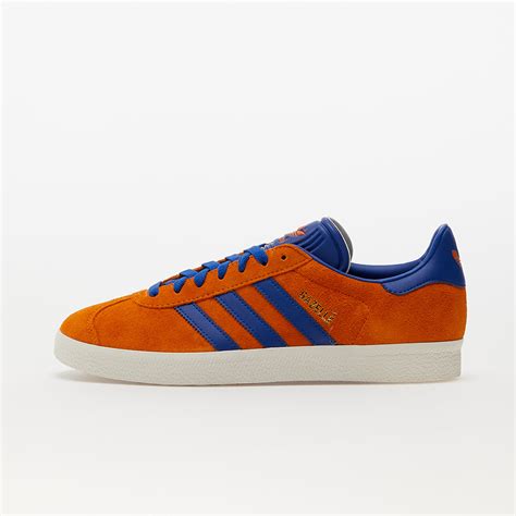 adidas schuhe herren blau orange|adidas Originals – Gazelle – Sneaker in Orange und Blau .